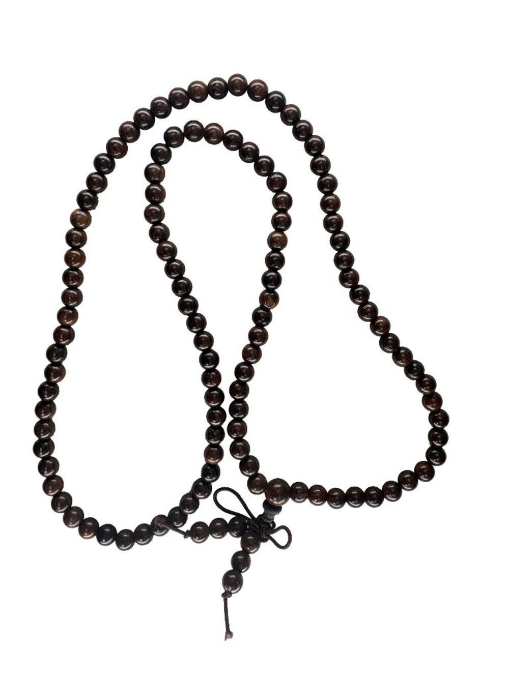 Vietnamese Agarwood Mala Prayer Beads 6mm 108 Beads Necklace Bracelet 18g